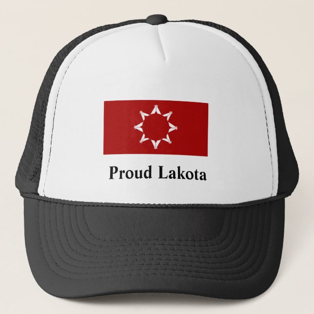 Casquette fier de Lakota (Devant)