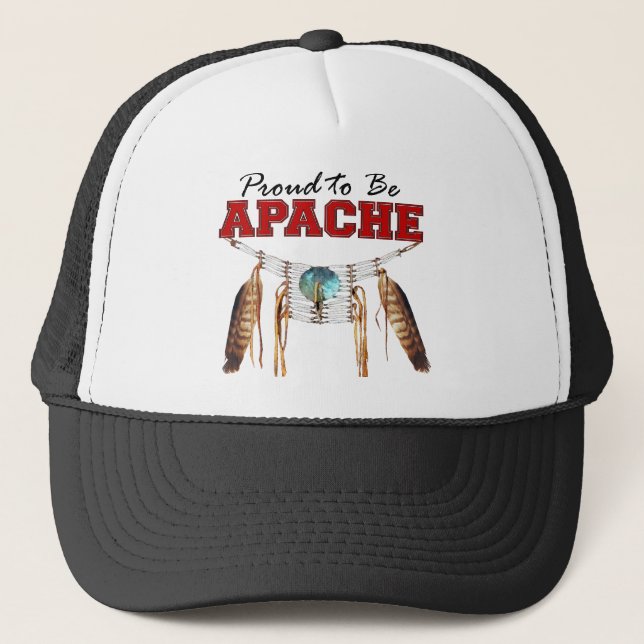 Casquette Fier d'être Apache (Devant)