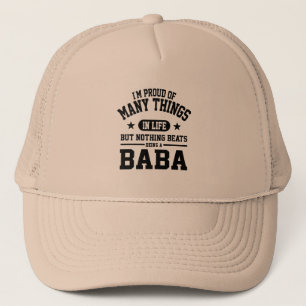 Casquette Fier d'être baba