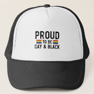 Casquette Fier d'être gay et Mois de la fierté noire 2025