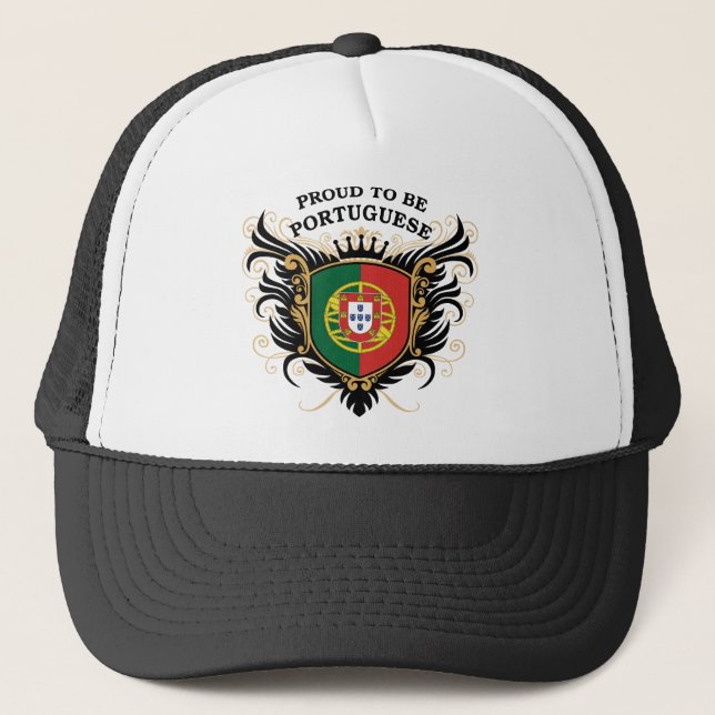 Casquette Fier d'être portugais (Devant)