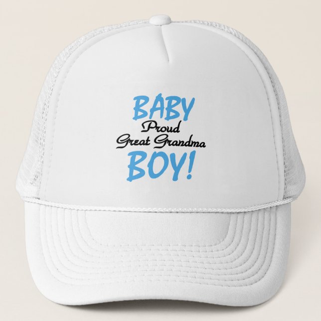 Casquette Fier Grand Grand Mamie Baby Boy Tshirts et cadeaux (Devant)