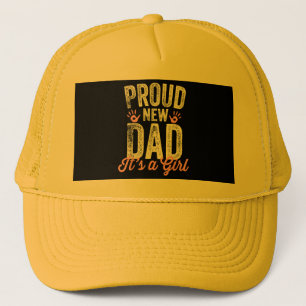 Casquette Fier Nouveau Père C'est une fille Cadeaux Père à ê