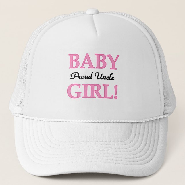 Casquette Fier Oncle Baby Girl Tshirts et cadeaux (Devant)