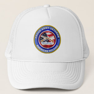 Casquette Fière armée vétéran soldat d'infanterie