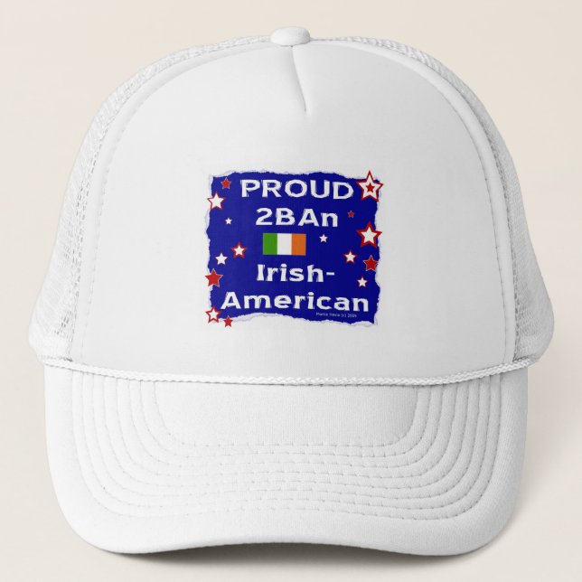 Casquette Fière de 2BAn irlandais-américain (Devant)