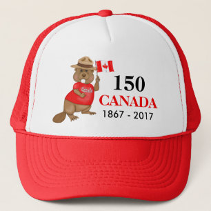 Casquette Fière fête canadienne du castor 150