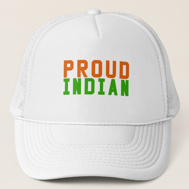 Casquette Fiers Indiens (Devant)