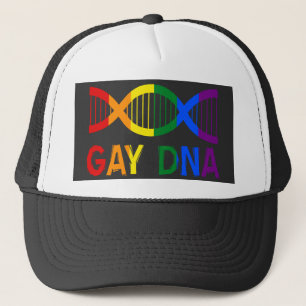 Casquette Fierté GAIE d'arc-en-ciel d'ADN LGBT