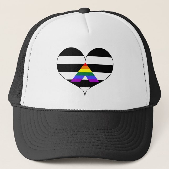 Casquette Fierté LGBTI de l'Ally droit (Devant)