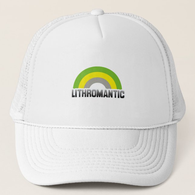 Casquette Fierté lithromantique (Devant)