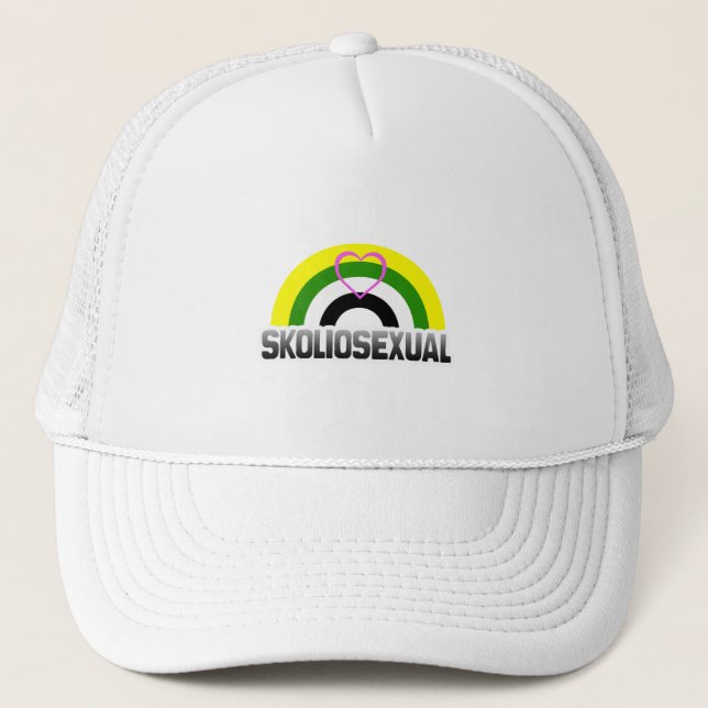Casquette Fierté skoliosexuelle (Devant)