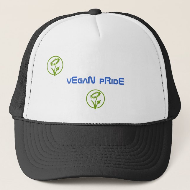 Casquette fierté végétalienne (Devant)