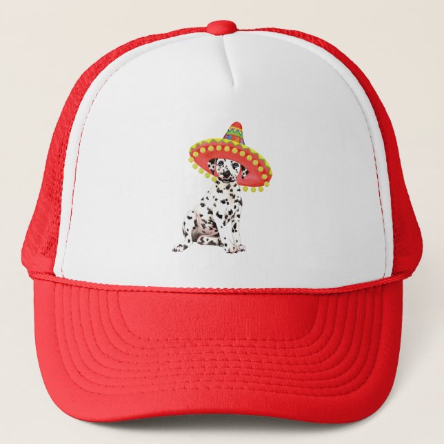 Casquette Fiesta Dalmatien (Devant)