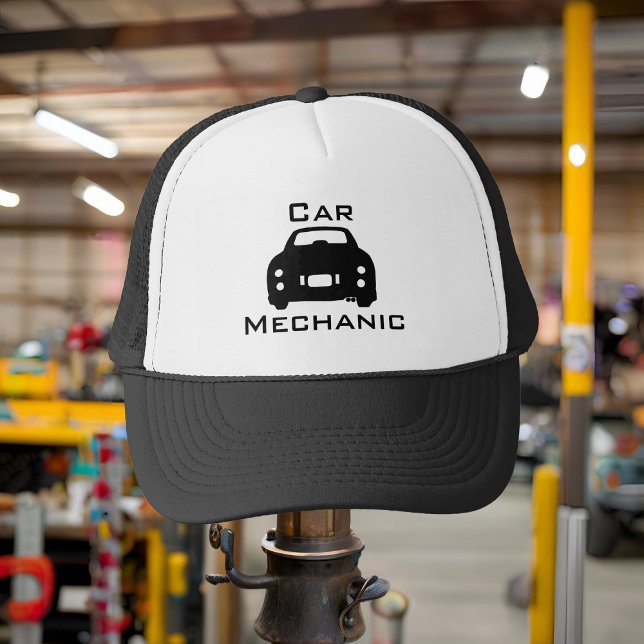 Casquette Figarations Black Figaro Voiture Mécanicien Trucke (If you have a figaro - you're going to need this Car Mechanic Trucker hat  for when it breaks down)