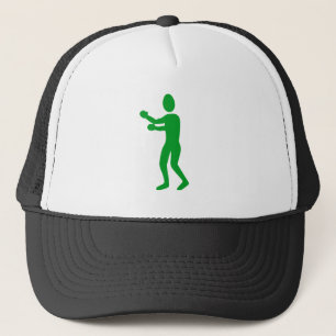 Casquette Figure de boxe - Vert herbe