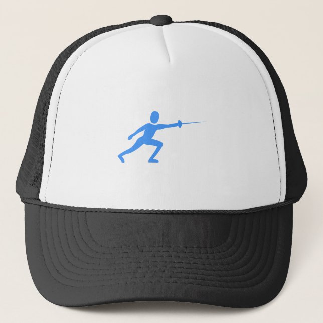 Casquette Figure de clôture - Bleu bébé (Devant)