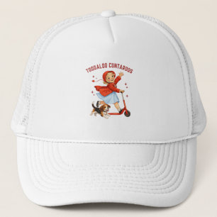 Casquette Fille à la trottinette rétro Toodaloo Cuntaroos av