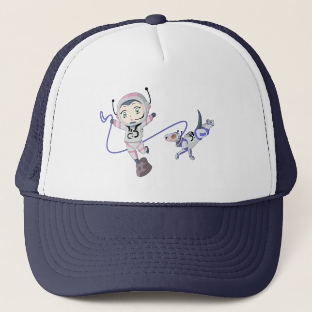 Casquette Fille Astéroïde (Devant)