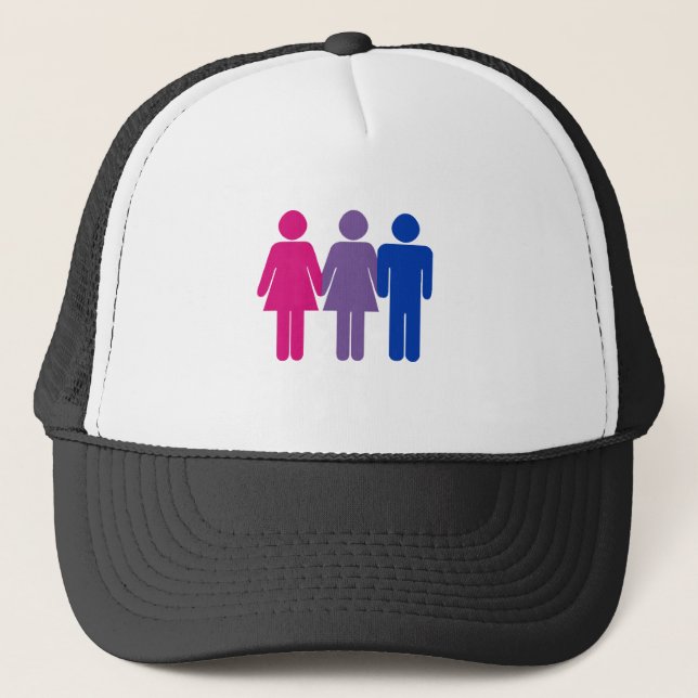 Casquette Fille bisexuelle (Devant)