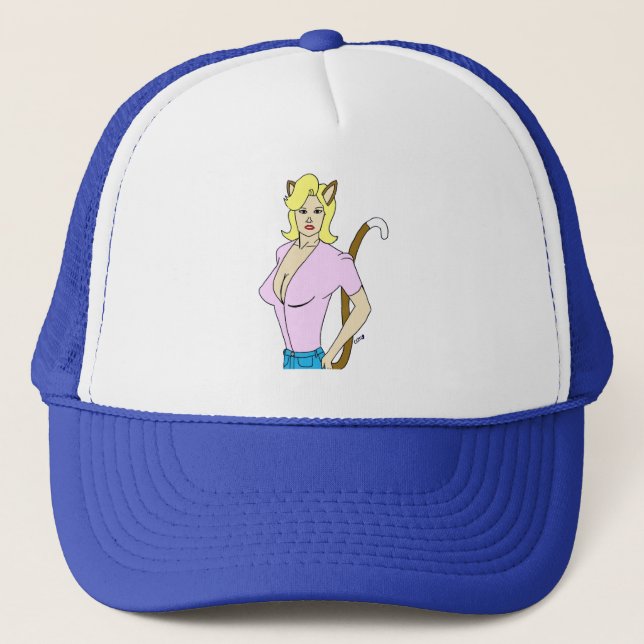Casquette fille chat  (Devant)