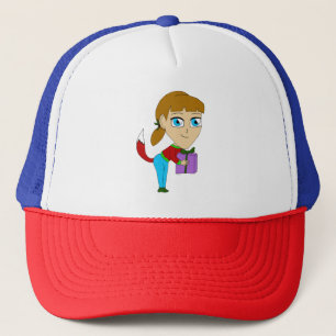 Casquette fille chibi foxy