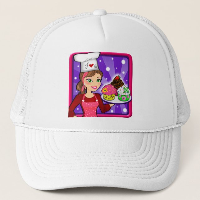 Casquette Fille Cupcake (Devant)