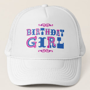 Casquette Fille d'anniversaire
