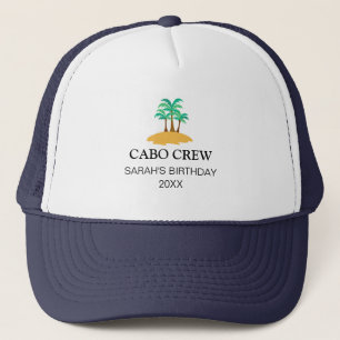 Casquette Fille d'anniversaire personnalisée Joyeux Annivers
