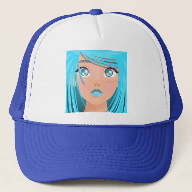 CASQUETTE FILLE DE DESSIN ANIMÉ ANIME (Devant)