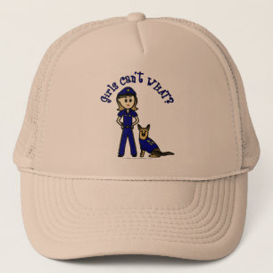 Casquette Fille de la police K9