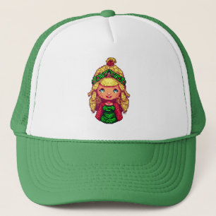 Casquette Fille de Noël au bonnet de camionneur