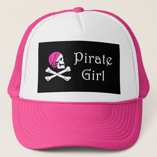 Casquette Fille de pirate (Devant)