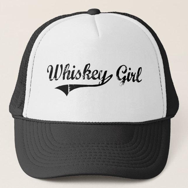 Casquette Fille de whiskey (Devant)