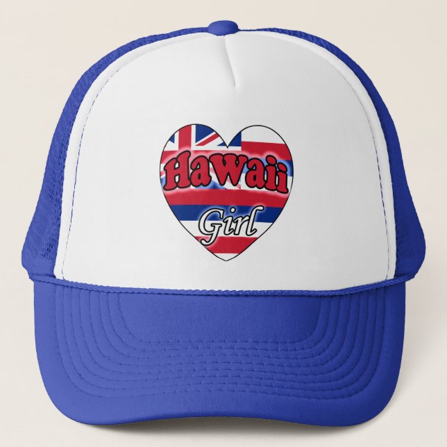 Casquette Fille d'Hawaii (Devant)