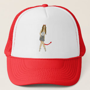 Casquette fille diabolique