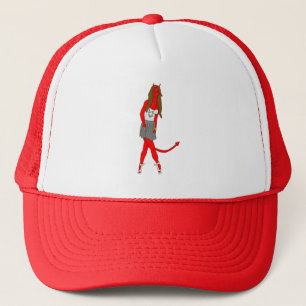 Casquette fille diabolique