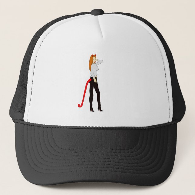 Casquette fille du diable     (Devant)