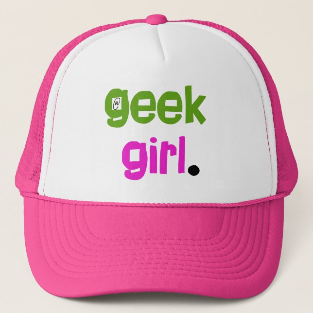 Casquette Fille geek (Devant)