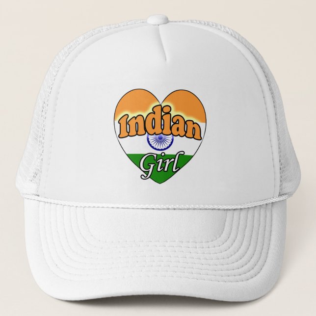 Casquette Fille indienne (Devant)