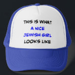 Casquette fille juive, gentille<br><div class="desc">jolie fille juive</div>