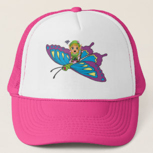 Casquette Fille papillon personnalisée
