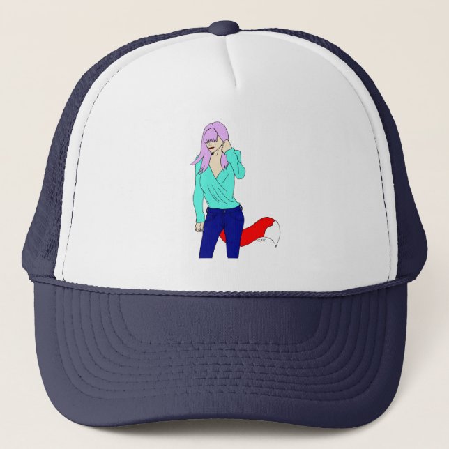 Casquette fille rusée   (Devant)