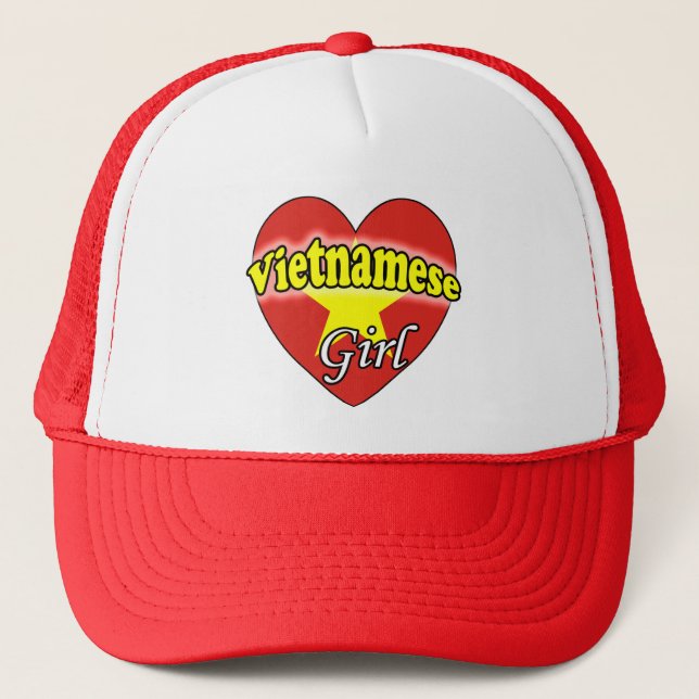 Casquette Fille vietnamienne (Devant)