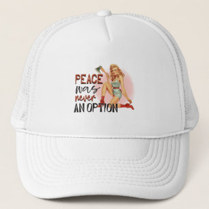 Casquette "Fille Vintage avec hache