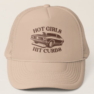 Casquette Filles chaudes frappées - Tan