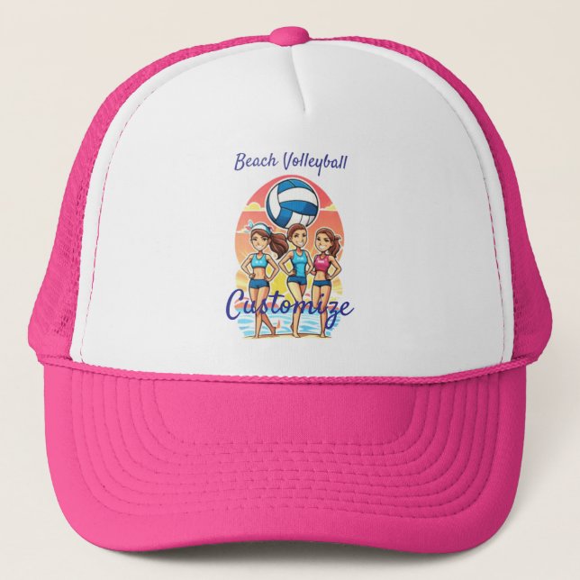 Casquette Filles de beach volley Thunder_Cove (Devant)
