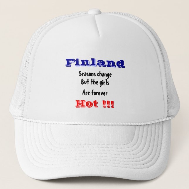 Casquette Filles finlandaises (Devant)
