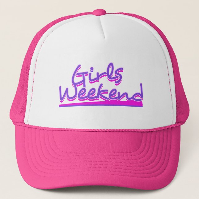 Casquette Filles week-end (Devant)