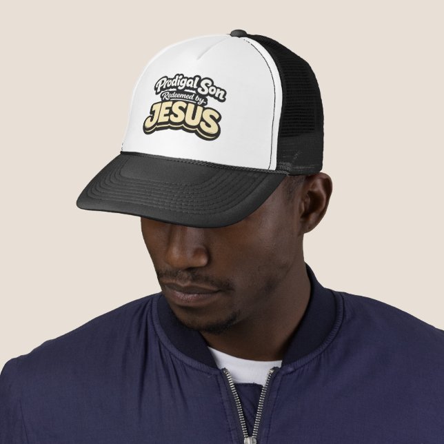 Casquette Fils Prodigue - Racheté par JESUS (En situation)